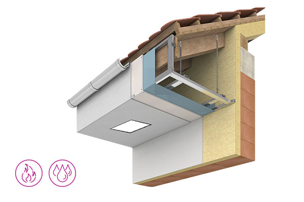 Prikaz Cementex izolacionih ploča kod opšivanja krovova i streha, čime se postižu hidroizolacija i termoizolacija objekta.