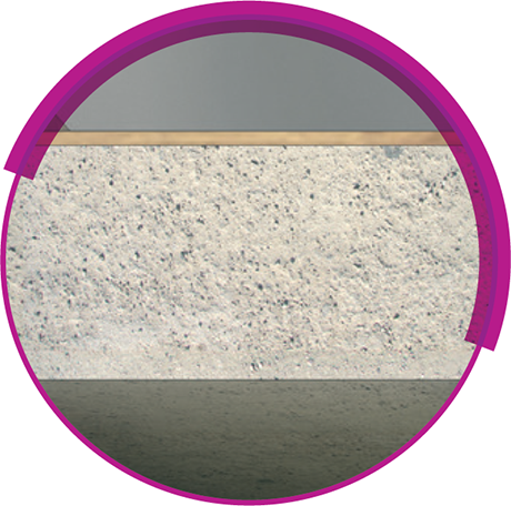 Zvučna izolacija plafona od armiranog betona s gips-kartonskom pločom NIDA Acustic